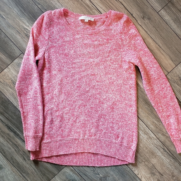 LOFT Tops - LOFT Women's Pink Sweater